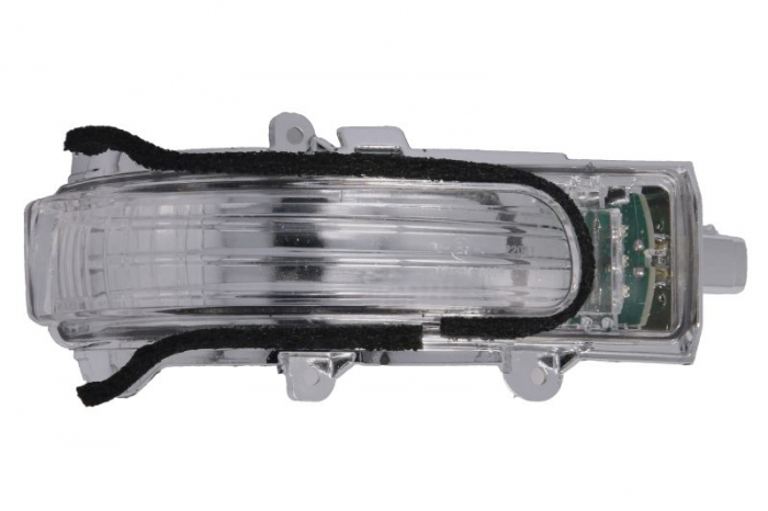 Semnalizator oglinda dreapta (transparent, LED) potrivit TOYOTA AURIS E15, COROLLA SDN E15 04.10-12.13