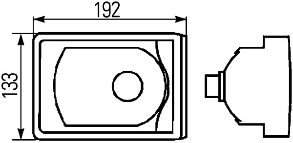 Semnalizator stanga dreapta (culoare sticla: insertii crom/transparent) SISU VOLVO [2]
