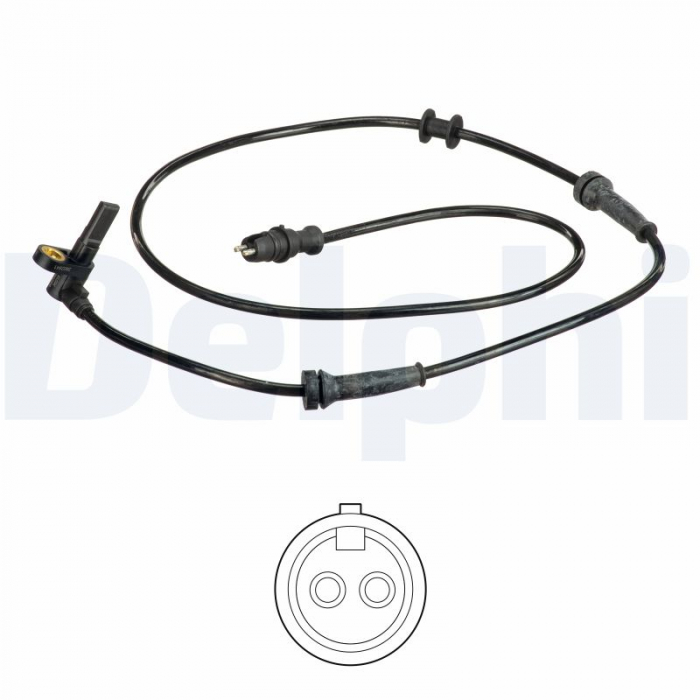 Senzor ABS Fata Dreapta potrivit ALFA ROMEO GTV, SPIDER; FIAT MAREA; LANCIA LYBRA 1.2-3.2 09.94-10.05