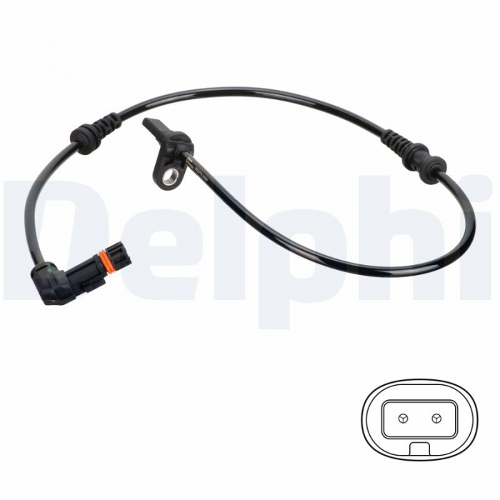 Senzor ABS Fata Dreapta/Stanga potrivit MERCEDES A (W169), B SPORTS TOURER (W245) 1.5-Electric 2004-2012 [3]