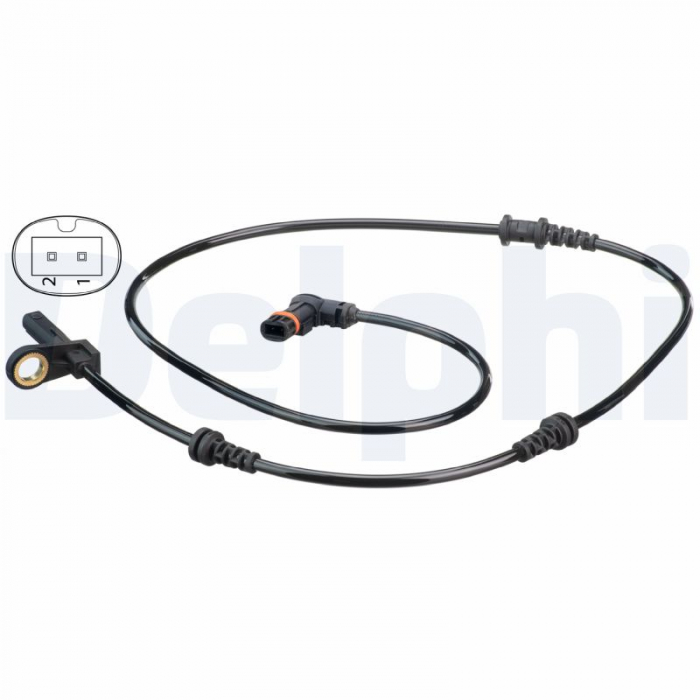 Senzor ABS Fata Dreapta/Stanga potrivit MERCEDES S (C216), S (W221) 2.2D-6.2 2005-2013 [2]