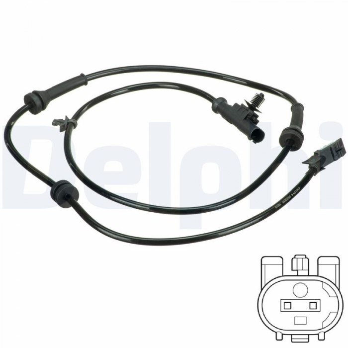 Senzor ABS Fata Dreapta Stanga potrivit NISSAN MICRA C+C III, MICRA III, NOTE 1.0-1.6 01.03-