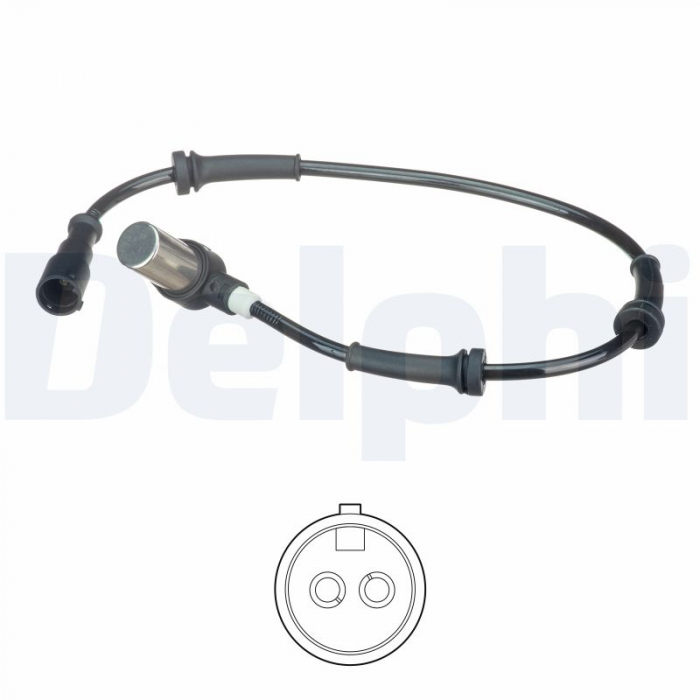Senzor ABS Fata Dreapta/Stanga potrivit RENAULT TWINGO I, TWINGO I/HATCHBACK 1.2 03.93-06.12 [2]