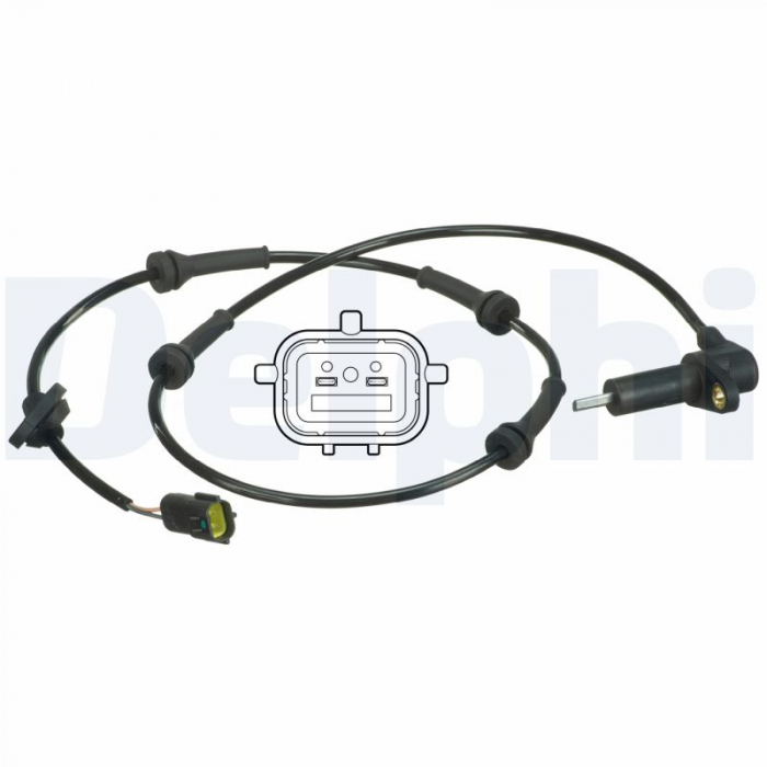 Senzor ABS Fata/Spate Dreapta potrivit KIA RETONA, SPORTAGE 2.0/2.0D 04.94-08.03 [2]