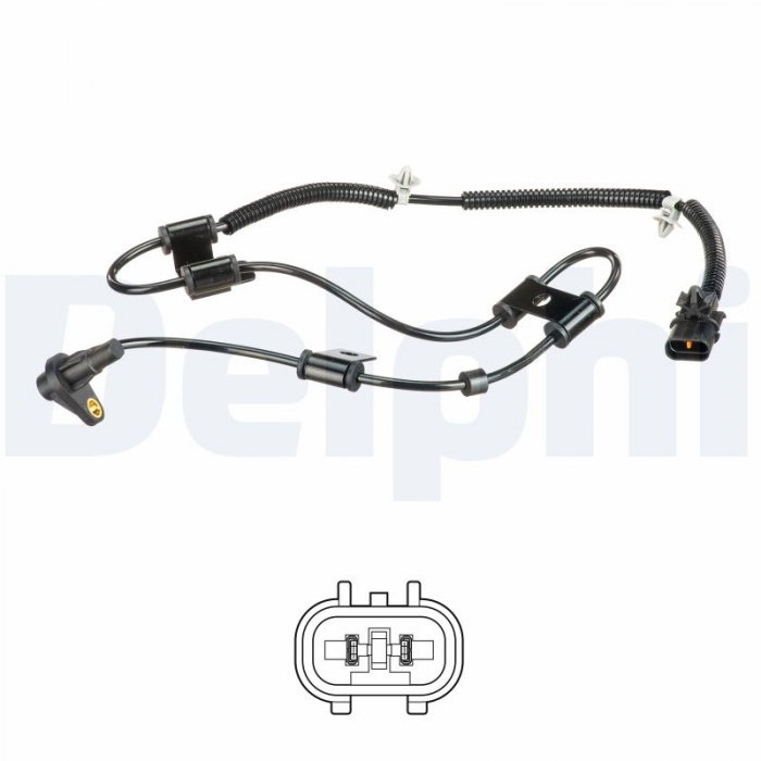 Senzor ABS Fata Stanga potrivit KIA RIO II 1.4/1.5D/1.6 2005-2011 [2]