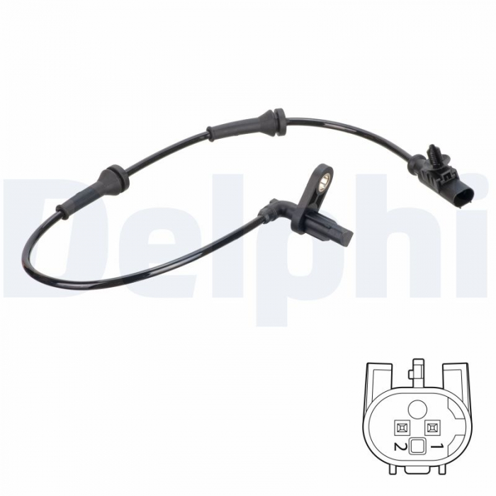 Senzor ABS Spate Dreapta potrivit NISSAN MICRA C+C III, MICRA III, NOTE 1.0-1.6 dupa 2003 [3]