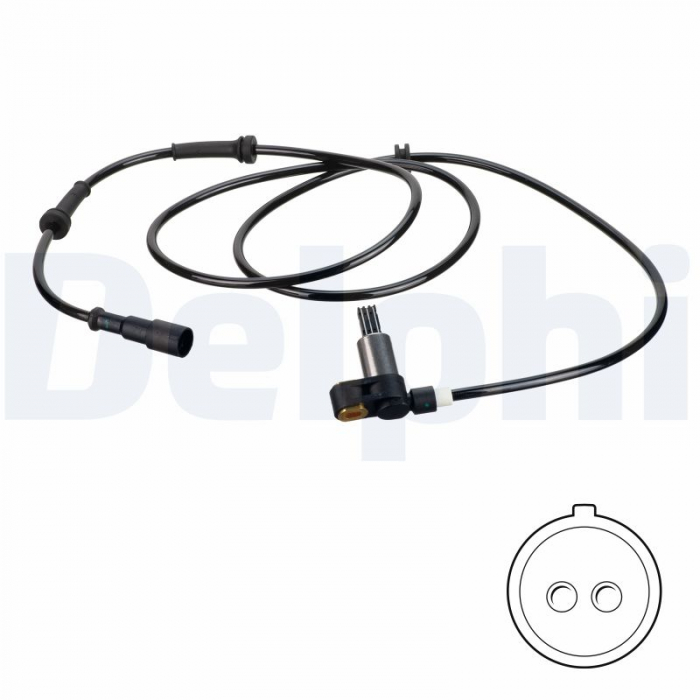 Senzor ABS Spate Dreapta potrivit RENAULT CLIO II, CLIO II/HATCHBACK, THALIA I 1.2-3.0 dupa 1998 [3]