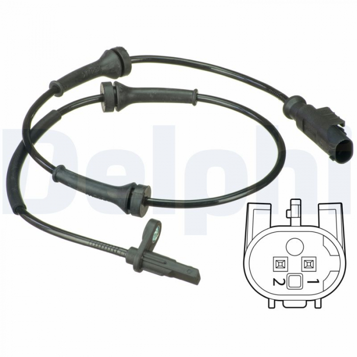 Senzor ABS Spate Dreapta/Stanga potrivit ABARTH 500 / 595 / 695, 500C / 595C / 695C; FIAT 500, 500 C; FORD KA 0.9-1.4 dupa 2007 [2]