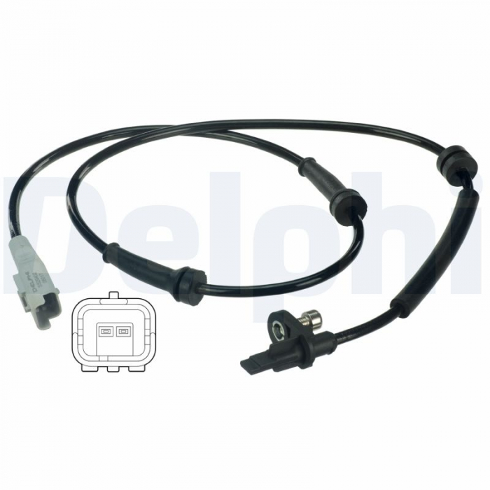 Senzor ABS Spate Dreapta/Stanga potrivit CITROEN BERLINGO, BERLINGO MULTISPACE, BERLINGO/MINIVAN, C4 GRAND PICASSO I, C4 PICASSO I; PEUGEOT 5008, 5008 I, PARTNER 1.2-Electric 10.06- [3]