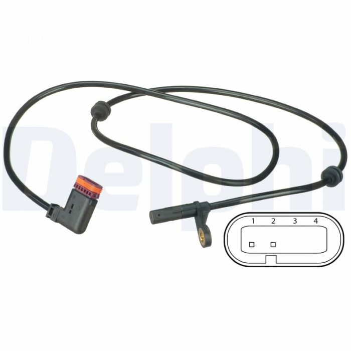 Senzor ABS Spate Dreapta/Stanga potrivit MERCEDES GLK (X204) 2.0-3.5 2008-2015 [2]