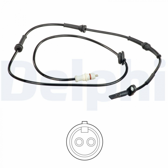 Senzor ABS Spate Stanga potrivit FIAT PUNTO, PUNTO/HATCHBACK 1.2/1.8/1.9D 1999-2012 [2]