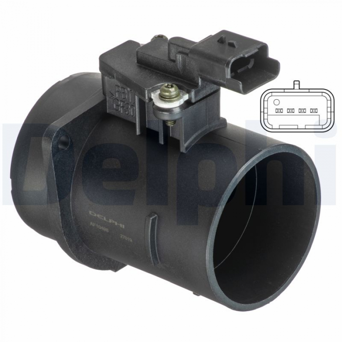 Senzor debitmetru potrivit CITROEN BERLINGO, BERLINGO MULTISPACE, BERLINGO/MINIVAN, C3 II, C3 PICASSO, C4 AIRCROSS, C4 CACTUS, C4 GRAND PICASSO I 1.4D/1.6D dupa 2005 - (4 pin, modul) [3]