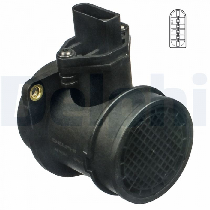 Senzor debitmetru (5 pin, modul) potrivit AUDI A3, A4 B5, A4 B6, A4 B7, A6 C5, TT; SEAT EXEO, EXEO ST, IBIZA III, LEON, TOLEDO II; SKODA OCTAVIA I, OCTAVIA II; VW BORA 1.4-2.5D 11.94-12.10 [3]