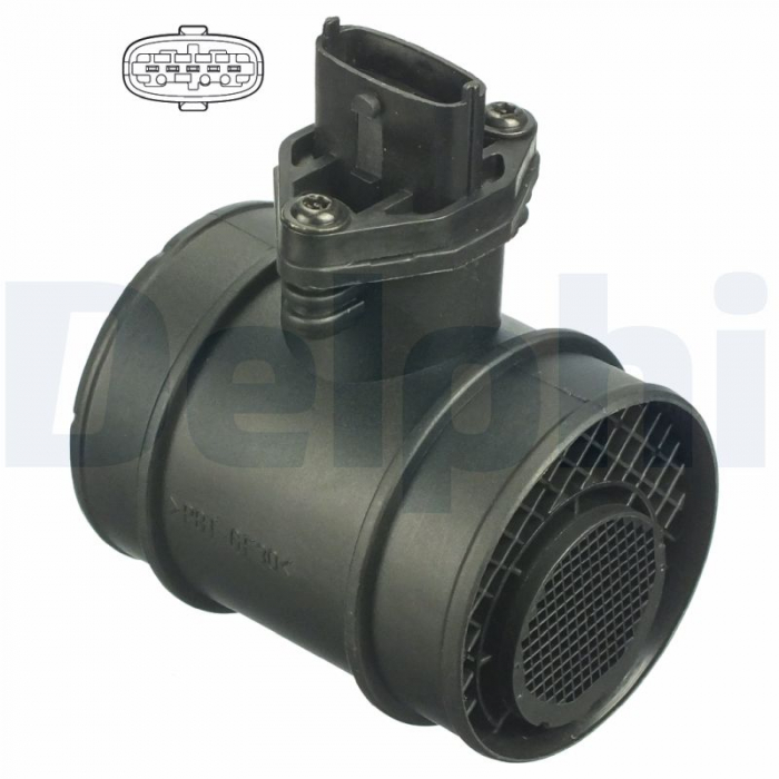 Senzor debitmetru potrivit FIAT PANDA; OPEL ASTRA G, ASTRA G CLASSIC, ASTRA G/KOMBI, COMBO TOUR, COMBO/MINIVAN, CORSA C, CORSA C/HATCHBACK, TIGRA 1.3D/1.7D dupa 2003 - (5 pin, modul) [3]