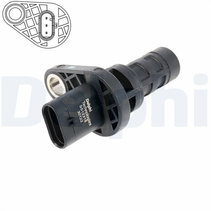 Senzor impulsuri arbore cotit potrivit ABARTH PUNTO, PUNTO EVO; ALFA ROMEO GIULIETTA, GIULIETTA HATCHBACK, MITO; FIAT 500, 500 C, 500X, BRAVO II, DOBLO, DOBLO CARGO, IDEA, PUNTO 1.2-1.4LPG 12.03-