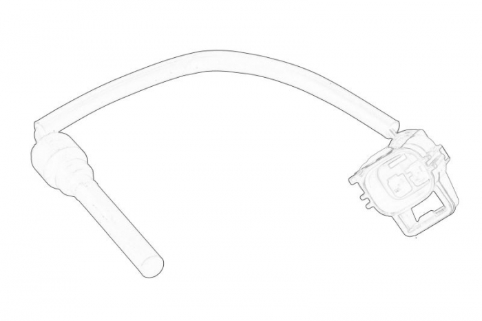Senzor nivel lichid racire potrivit VOLVO C70 I, S60 I, S70, S80 I, V70 I, V70 II, XC70 I, XC90 I 2.0-4.4 12.95-12.14