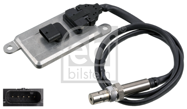 Senzor NOx potrivit IVECO EUROCARGO I-III, EUROCARGO IV, EUROCARGO V, EUROFIRE II 8040.45.4000-F4AFE611E dupa 1991 (dupa convertor catalitic, M20x1, 5) [2]