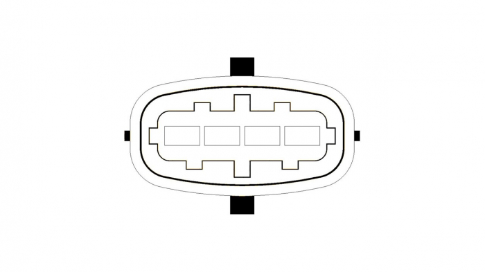 Senzor NOx (dupa convertor catalitic, M20x1,5) potrivit DAF EURO 6 [4]