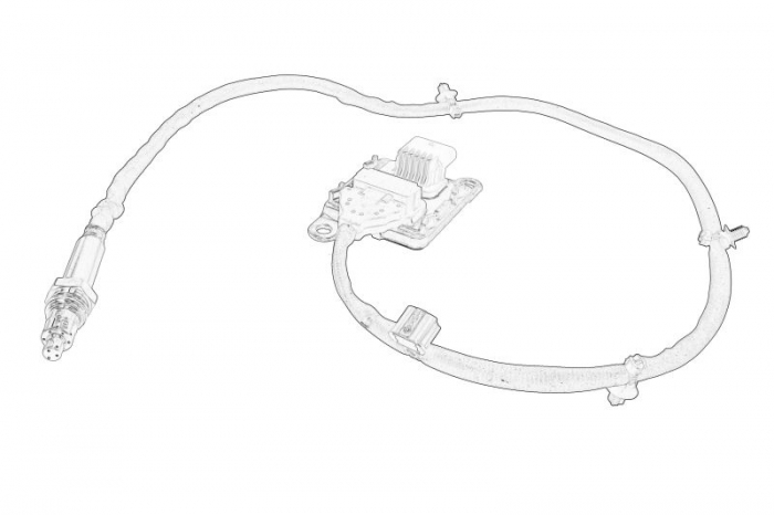 Senzor NOx (dupa convertor catalitic) potrivit OPEL ASTRA K 1.6D 06.15-12.22
