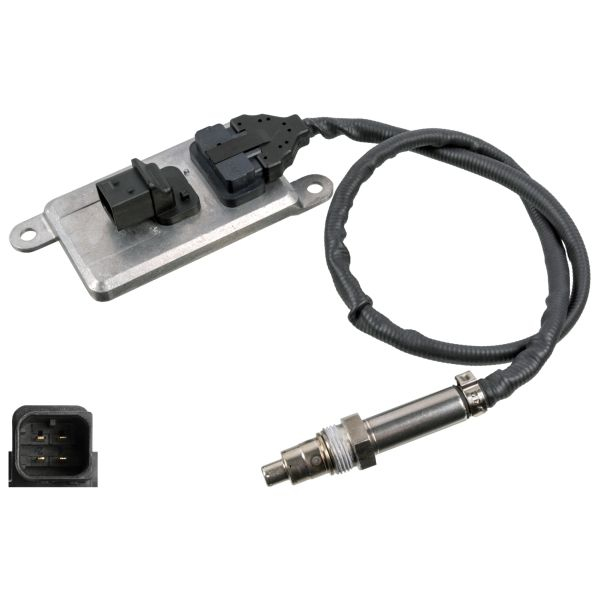 Senzor NOx (inainte de catalizator, M20x1,5) potrivit MERCEDES ACTROS MP4   MP5, ANTOS, AROCS, ATEGO 3, ECONIC 2, UNIMOG 471.943-OM936.974 07.11-