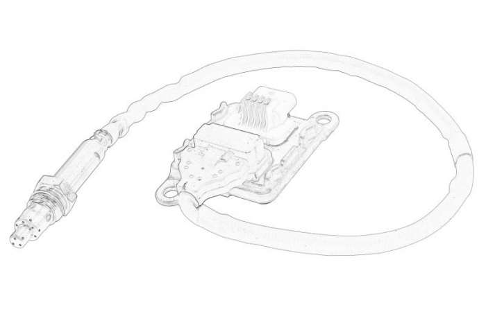 Senzor NOx (inainte de catalizator) potrivit NISSAN NV400; OPEL MOVANO B; RENAULT MASTER III 2.3D 02.10-