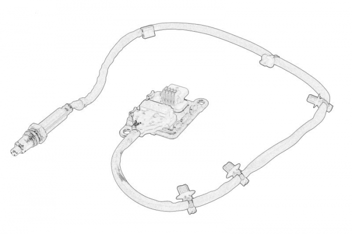 Senzor NOx potrivit DACIA SANDERO II 0.9-1.5D 10.12-