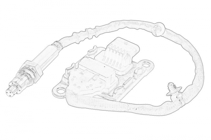 Senzor NOx potrivit OPEL INSIGNIA B, INSIGNIA B COUNTRY, INSIGNIA B GRAND SPORT 2.0D 03.17-