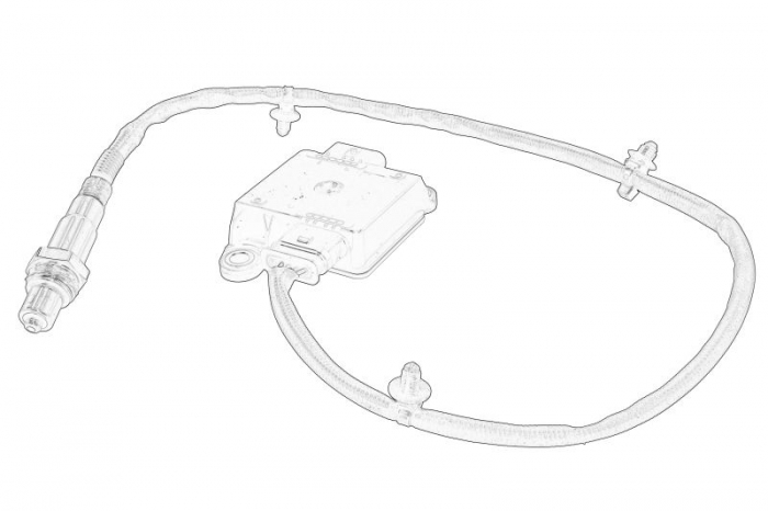 Senzor NOx potrivit OPEL INSIGNIA B, INSIGNIA B GRAND SPORT, MERIVA B 1.6D 03.14-