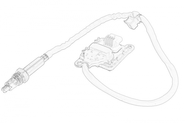 Senzor NOx potrivit OPEL MOVANO B; RENAULT MASTER III 2.3D 10.12-