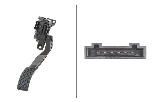 Senzor pedala acceleratie potrivit AUDI A4 B5, A4 B6, A6 C5, A6 C6; SKODA SUPERB I, SUPERB II; VW PASSAT B5, PASSAT B5.5, PASSAT B6 1.9D-3.0D 04.97-05.15