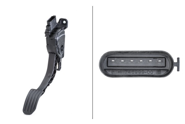 Senzor pedala acceleratie potrivit VOLVO S60 II, S80 II, V60 I, V70 III, V70 III/KOMBI, XC60 I, XC70 II 1.5-4.4 03.06-12.18 [3]