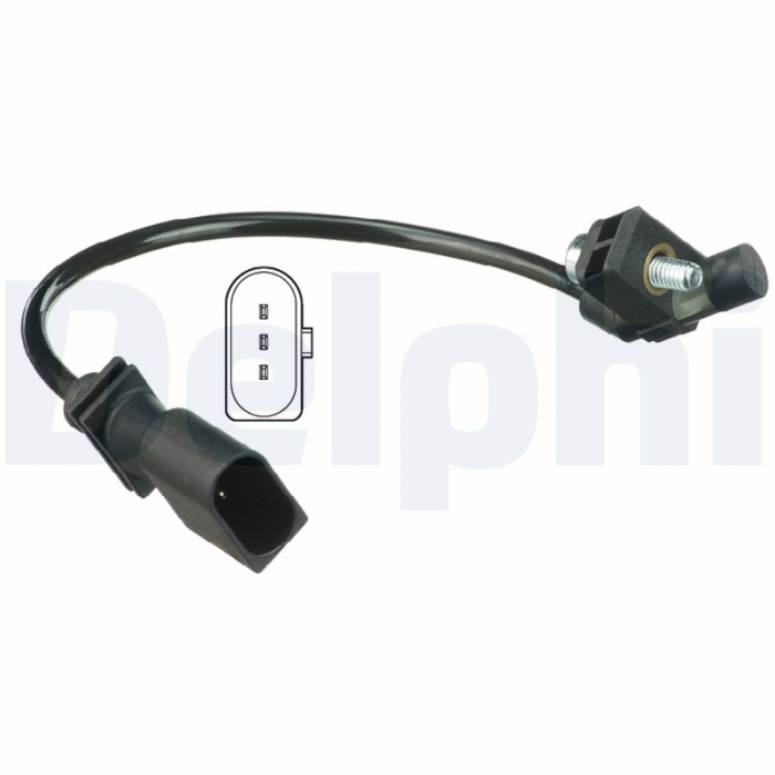 Senzor pozitie arbore cotit potrivit MERCEDES 124 (W124), NG; BMW 1 (E87), 3 (E46), 3 (E90), 3 (E91), 3 (E92), 3 (E93), 5 (E60), 5 (E61), 6 (E63), 6 (E64), 7 (E65, E66 10.9D-3.0D 08.73-12.13 [3]