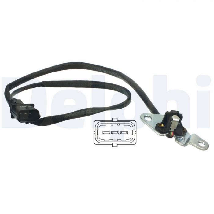 Senzor pozitie ax cu came potrivit ALFA ROMEO 145, 146, 147, 156, 159, 166; FIAT BRAVA, BRAVO I, BRAVO II, CROMA, CROMA KOMBI, DOBLO, DOBLO MINIVAN, GRANDE PUNTO, IDEA, MAREA 1.9D 2.4D 05.96-