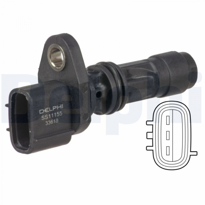 Senzor pozitie ax cu came potrivit ISUZU TROOPER III; NISSAN ALMERA II, ALMERA TINO, CABSTAR, MURANO II, NAVARA, NP300, NP300 NAVARA, NT400 CABSTAR, PATHFINDER III 2.2D/2.5D/3.5 dupa 2000 [3]