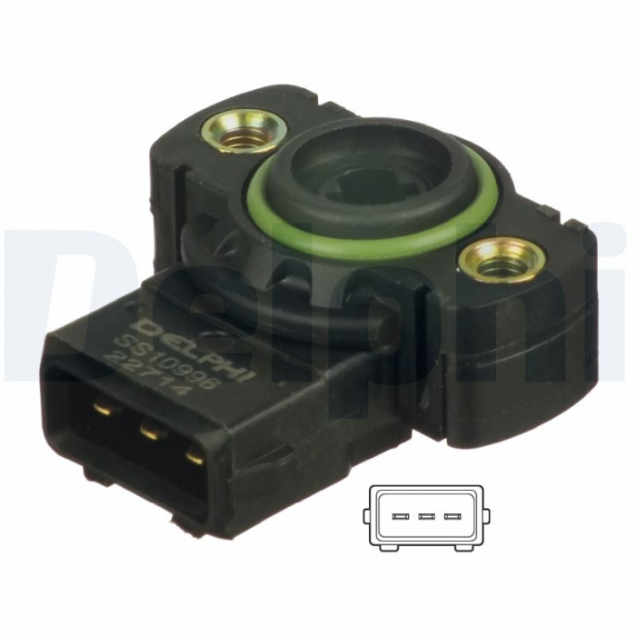 Senzor pozitie clapeta acceleratie potrivit SEAT CORDOBA, IBIZA II, TOLEDO I; VW CORRADO, GOLF III, PASSAT B3/B4, POLO III CLASSIC, TRANSPORTER T4, VENTO 1.8/2.0/2.5 02.90-06.03 [3]
