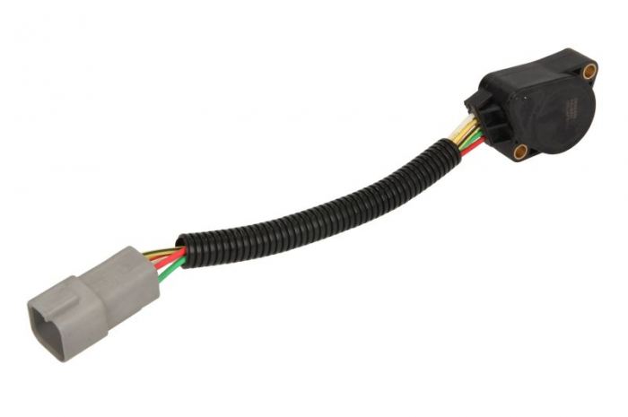 Senzor pozitie pedala acceleratie (5 pin;  gri; mufa; patrat; cu fire) VOLVO FH 12, FH 16, FH 16 II, FM 12, FM 9, FMX dupa 1993 [2]