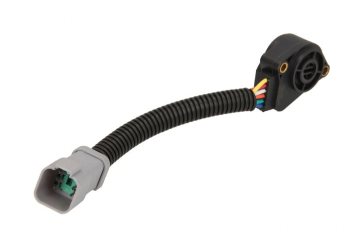 Senzor pozitie pedala acceleratie (6 pini;  gri; mufa; patrat; cu fire) VOLVO FH 12, FH 16, FM 12, FM 9, FMX 10.8D-9.4D dupa 1993 [2]