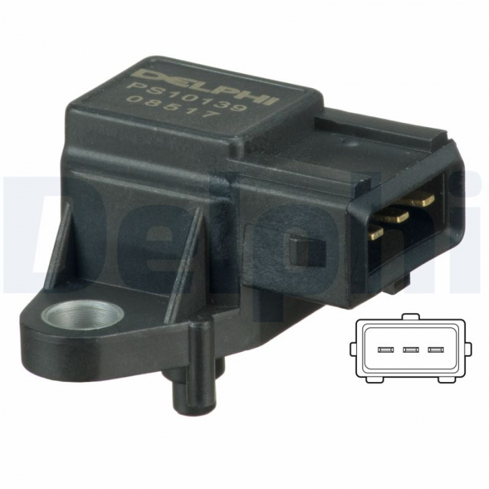 Senzor presiune galerie admisie (3 pin) potrivit BMW 3 (E46), 5 (E39), 7 (E38), X5 (E53); LAND ROVER FREELANDER I; OPEL OMEGA B 2.0D-3.9D 02.98-10.06 [3]