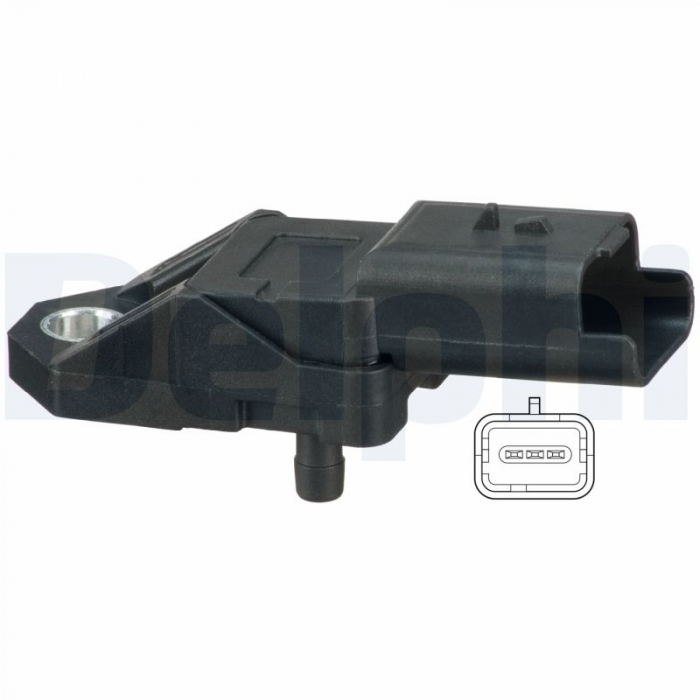 Senzor presiune galerie admisie (3 pin) potrivit CITROEN C3 II, C5 II, C5 III, C6, C8, C-CROSSER, C-CROSSER ENTERPRISE, DS3; FIAT ULYSSE; FORD B-MAX, FIESTA VI 1.4D/1.5D/2.2D 06.02- [4]