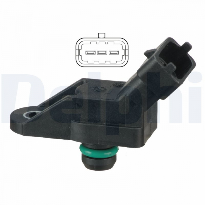 Senzor presiune galerie admisie potrivit FIAT DOBLO/MINIVAN; LAND ROVER FREELANDER I; OPEL ASTRA G, ASTRA G/KOMBI, FRONTERA B, OMEGA B, SINTRA, SPEEDSTER 1.7D-2.2D dupa 1996 - (3 pin) [3]
