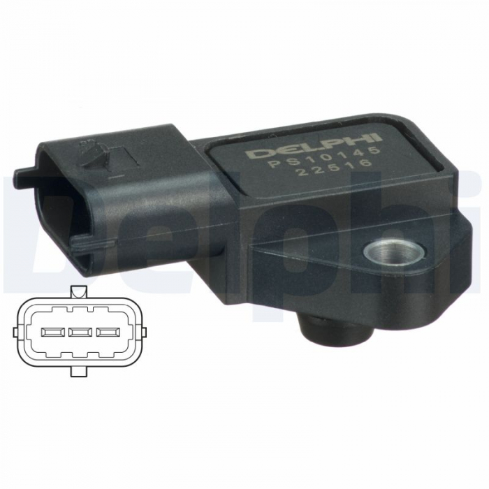 Senzor presiune galerie admisie (3 pin) potrivit HONDA CIVIC VII; OPEL ASTRA G CLASSIC, ASTRA H, ASTRA H GTC, ASTRA H/KOMBI, COMBO TOUR, COMBO/MINIVAN, CORSA C 1.7D 01.02- [3]