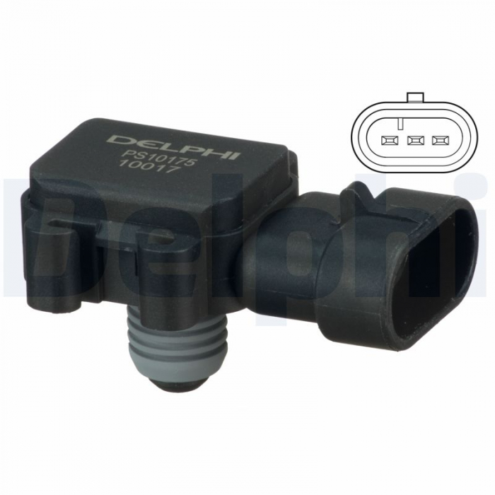 Senzor presiune galerie admisie (3 pin) potrivit NISSAN INTERSTAR, PRIMASTAR; OPEL MOVANO A, VIVARO A; RENAULT CLIO II, CLIO II/HATCHBACK, ESPACE IV, KANGOO 1.5D-2.5D 03.99- [3]