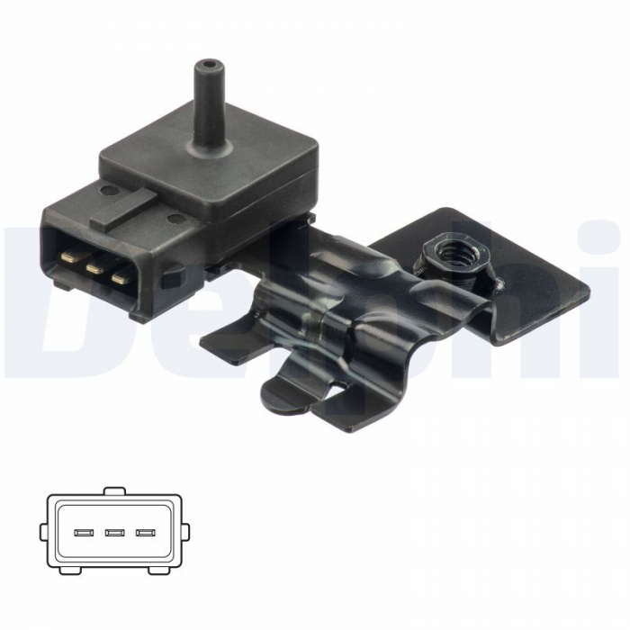 Senzor presiune galerie admisie (3 pin) potrivit VOLVO S60 I, V70 II 2.4 03.00-04.10 [3]