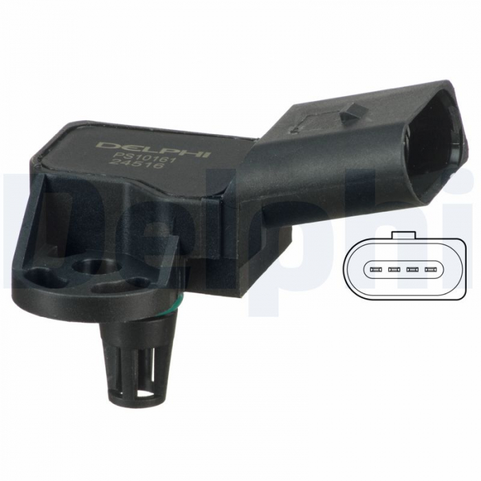 Senzor presiune galerie admisie potrivit AUDI A1, A1 CITY CARVER, A2, A3, A3 ALLSTREET, A4 B9, A5, A6 C7, A8 D4, Q2, Q3, Q5; CUPRA FORMENTOR, LEON 1.0-4.2D dupa 2001 - (4 pin) [3]