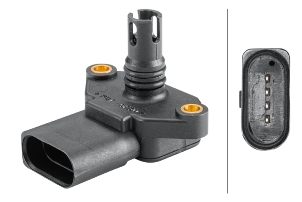 Senzor presiune galerie admisie (4 pin) potrivit AUDI A2, A4 B6; SEAT AROSA, CORDOBA, CORDOBA VARIO, IBIZA II, IBIZA III, INCA, LEON, TOLEDO II; SKODA FABIA I 1.0-2.0 09.92-12.14