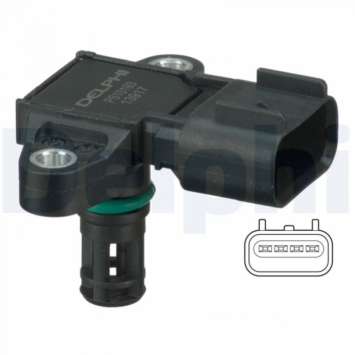 Senzor presiune galerie admisie (4 pin) potrivit FORD FOCUS I, FOCUS I/KOMBI 1.4/1.6 10.98-03.05 [3]