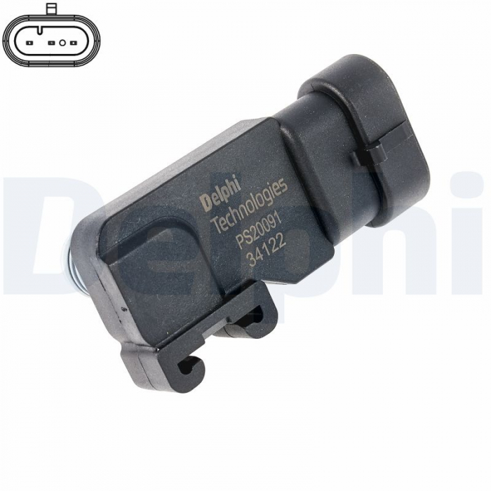 Senzor presiune galerie admisie potrivit DAEWOO LEGANZA, NUBIRA, TACUMA REZZO; FIAT CROMA; ISUZU TROOPER III; OPEL ASTRA G, ASTRA G KOMBI, ASTRA H, ASTRA H GTC, CORSA C 1.2-3.5 10.95-