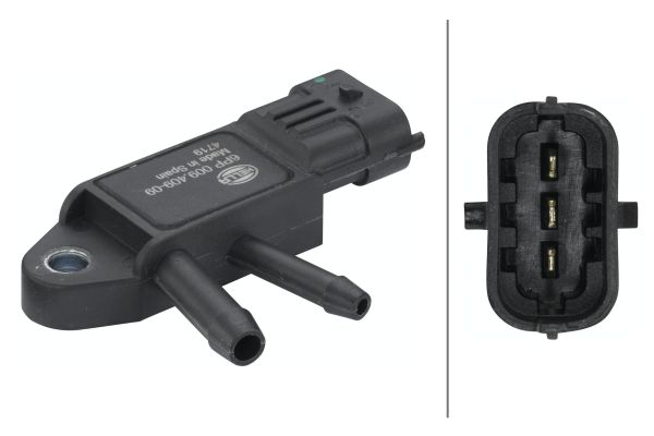 Senzor presiune gaze evacuare (numar pini: 3) potrivit IVECO DAILY V, DAILY VI; ALFA ROMEO 159, BRERA, GIULIA, GIULIETTA, GIULIETTA/HATCHBACK, MITO, SPIDER, STELVIO 1.3D-4.5D 09.03- [3]