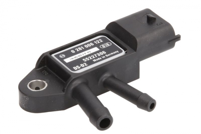 Senzor presiune gaze evacuare (numar pini: 3) potrivit IVECO DAILY V, DAILY VI; ALFA ROMEO 159, GIULIA, GIULIETTA, MITO; CITROEN JUMPER II; FIAT BRAVO II, CROMA, DOBLO 1.3D-3.0D 04.04-