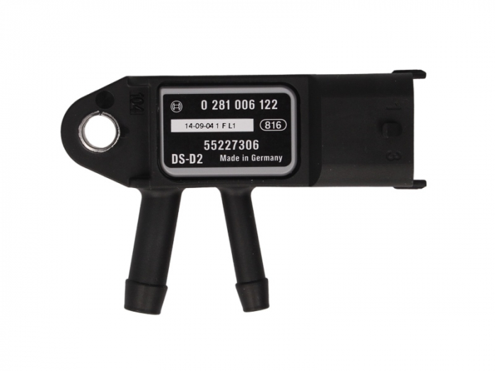 Senzor presiune gaze evacuare (numar pini: 3) potrivit IVECO DAILY V, DAILY VI; ALFA ROMEO 159, GIULIA, GIULIETTA, MITO; CITROEN JUMPER II; FIAT BRAVO II, CROMA, DOBLO 1.3D-3.0D 04.04-